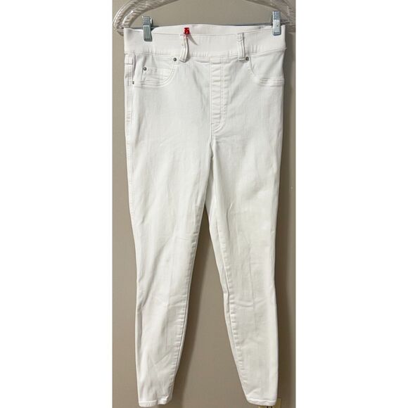 Spanx white skinny jeans. Size M-Tall. - Picture 1 of 7